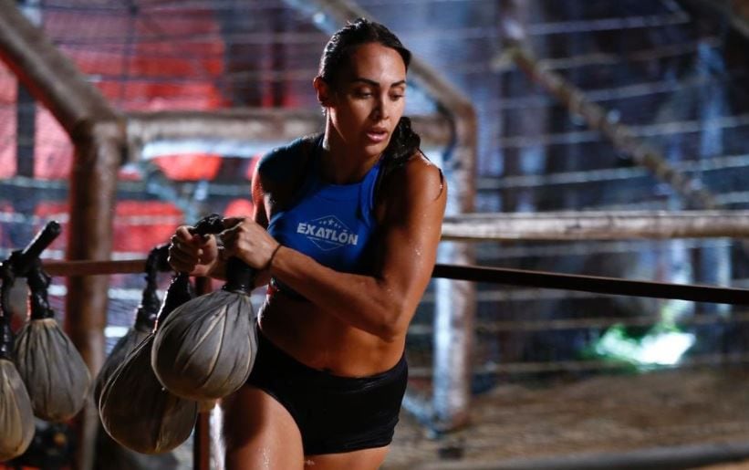 Macky González during a competition (Photo: Instagram/ @exatlonmx)