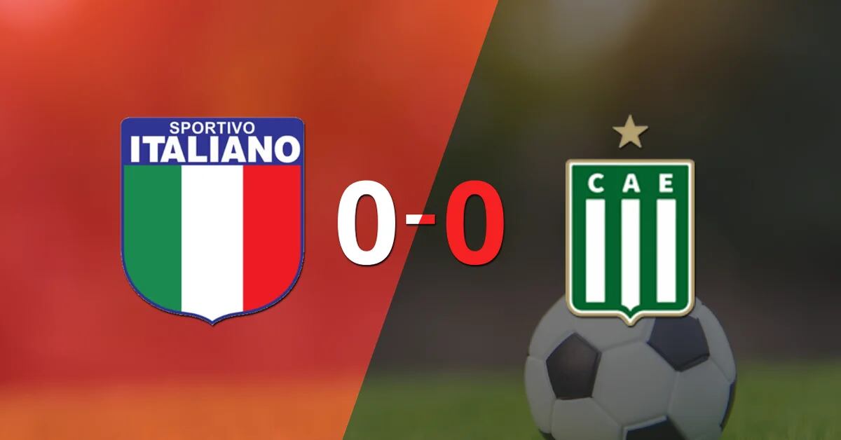 Sp. Italiano and Excursionistas finished scoreless