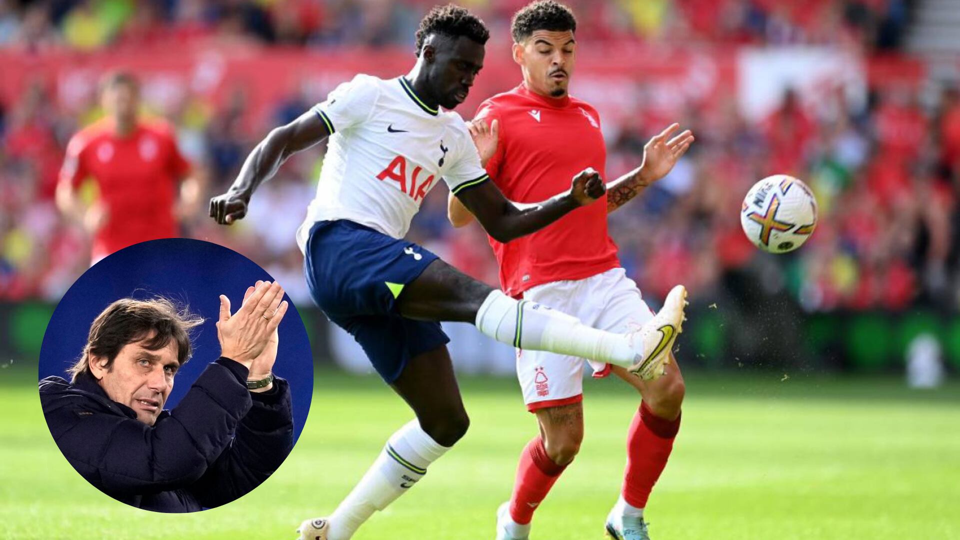 El colombiano Davinson Sánchez fue elogiado por su entrenador Antonio Conte tras sus buenas presentaciones con el Tottenham en Premier League. Imagen: Getty Images.