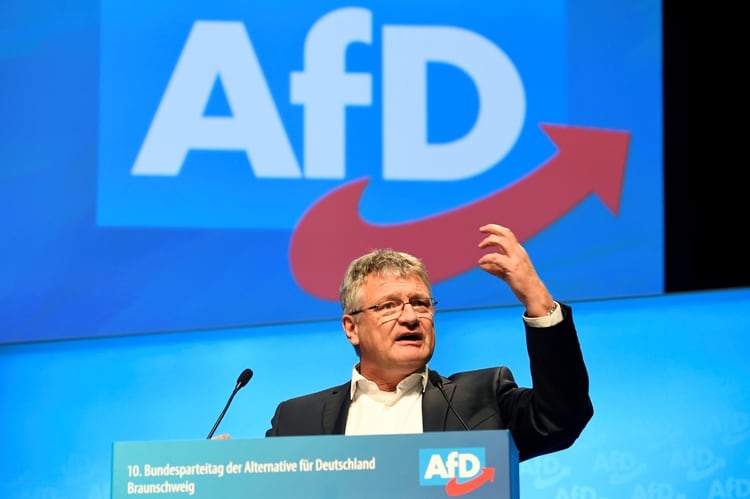 Joerg Meuthen, uno de los presidentes de AfD (REUTERS/Fabian Bimmer)
