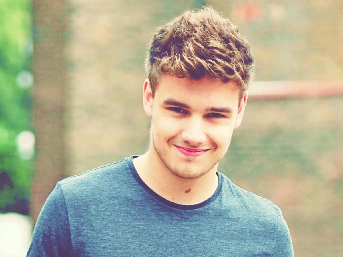 liam payne cuando era joven