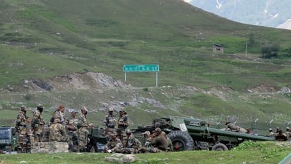 Tropas del Ejército indio en la frontera con China REUTERS/Stringer
