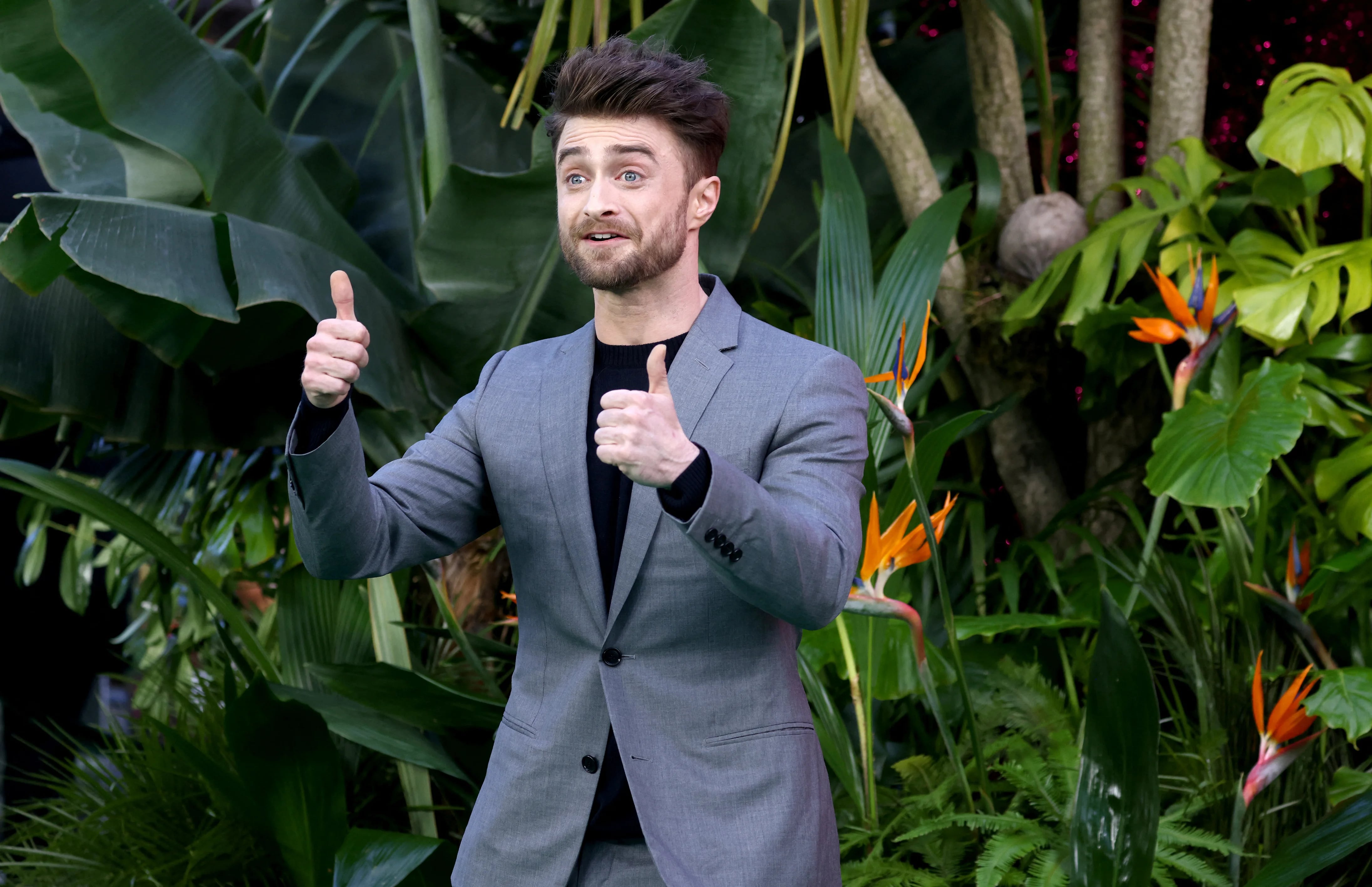 Daniel Radcliffe regresa muy pronto en un nuevo proyecto en la serie de antología Miracle Workers.  REUTERS/Tom Nicholson