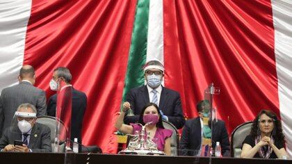 Rojas y la actual Mesa Directiva se mantendrá al frente de la Cámara de Diputados hasta el 5 de septiembre (Foto: Cortesía Cámara de Diputados)