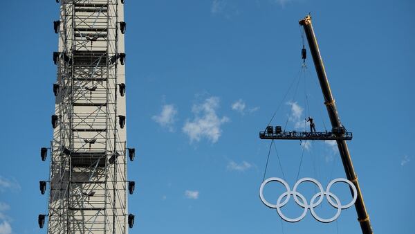 El Obelisco ya está listo para albergar la ceremonia de apertura (Reuters)