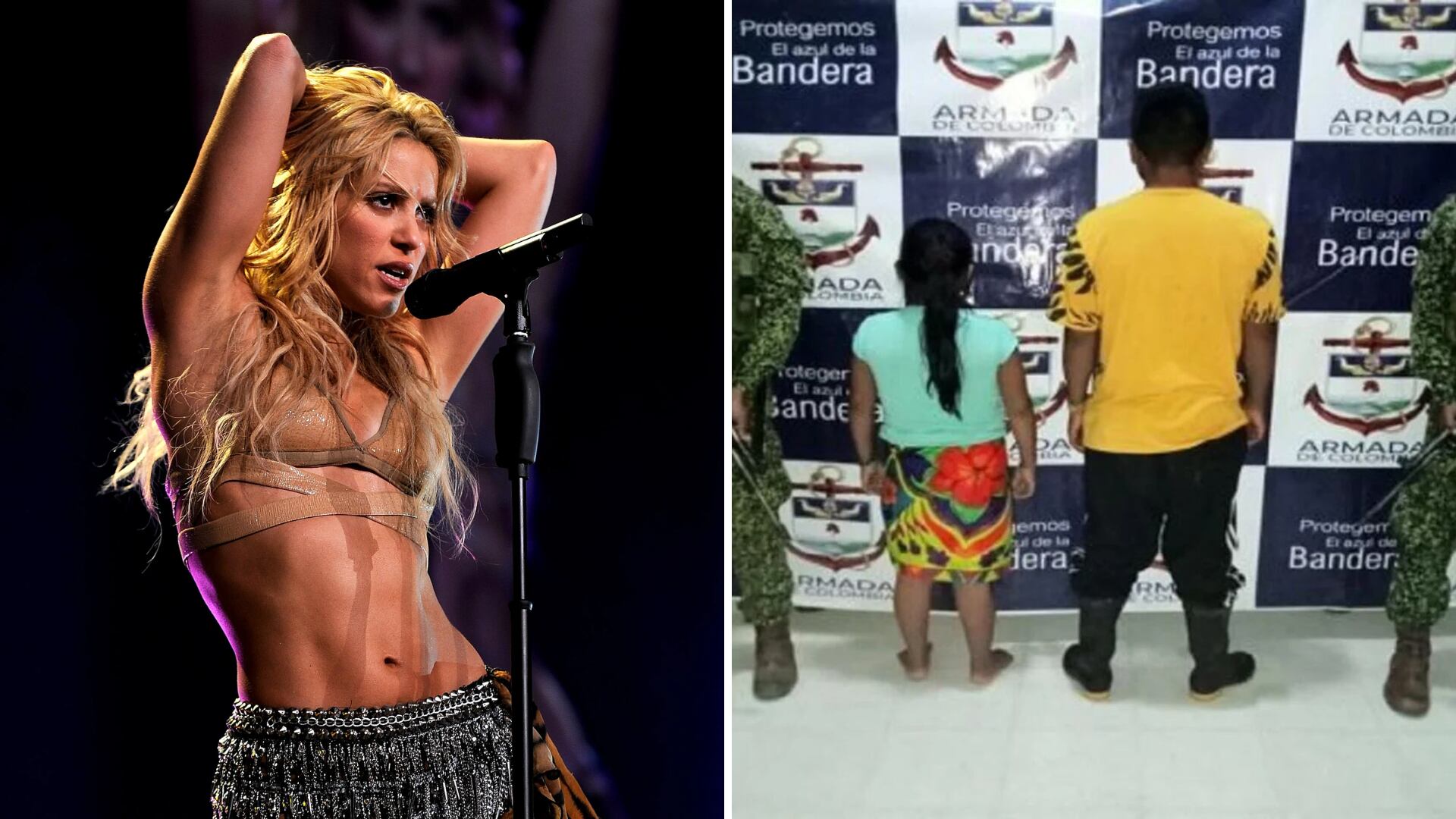 El delincuente conocido como alias 'Shakira', junto con su pareja, se entregó voluntariamente a las autoridades después de pertenecer al Clan del Golfo - crédito redes sociales