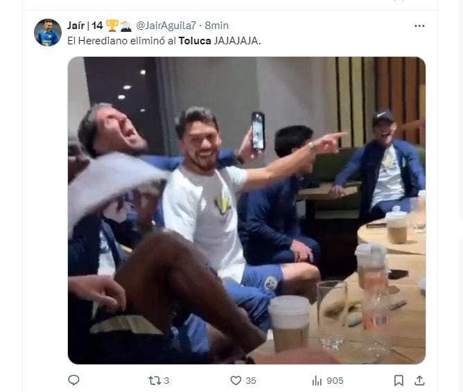 Los mejores memes que dejó la eliminación de Toluca de la Copa de Campeones Concacaf ante el Herediano FC (Capturas redes sociales)