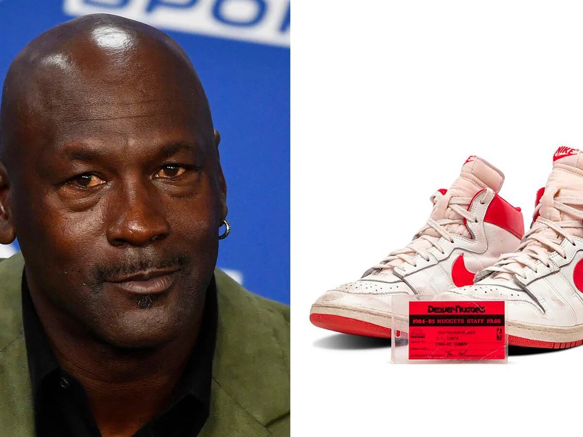 Subastan las zapatillas más que usó Michael Jordan en la NBA: el precio que las podría convertir en las más caras de su - Infobae