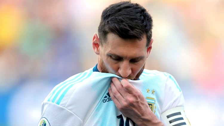 Messi vuelve a la selección argentina tras cumplir la suspensión que le impuso la Conmebol luego de la Copa América (AP)