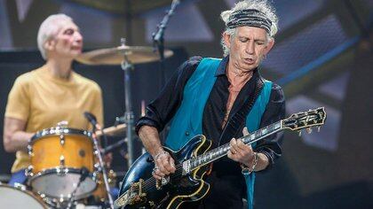 Al estar como cantante de la banda The X-Pensive Winos, su proyecto individual lejos de los Rolling Stones, asegura lo aprendió de Jagger Foto: (AFP) 