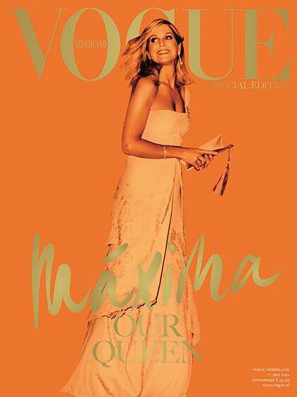 A días de cumplir 50 años, la Reina Máxima protagoniza una edición especial de Vogue Holanda