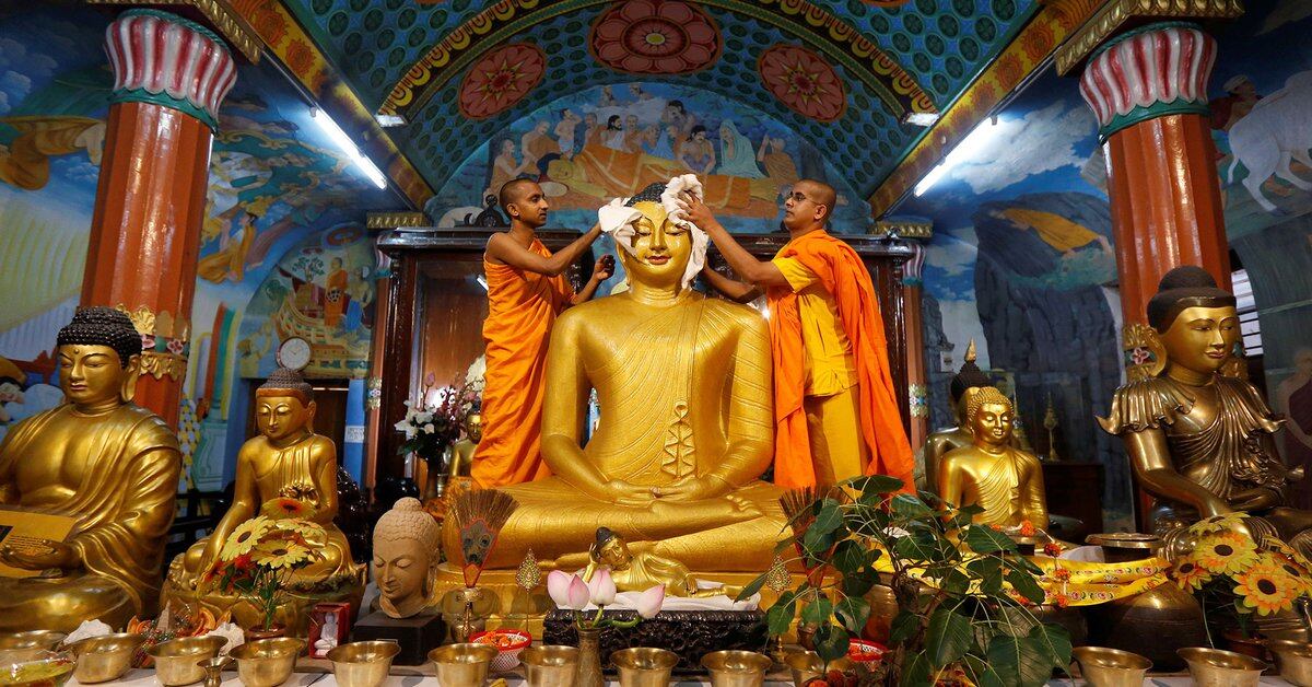 Las mejores imágenes del Día de Vesak, el cumpleaños del Buda - Infobae