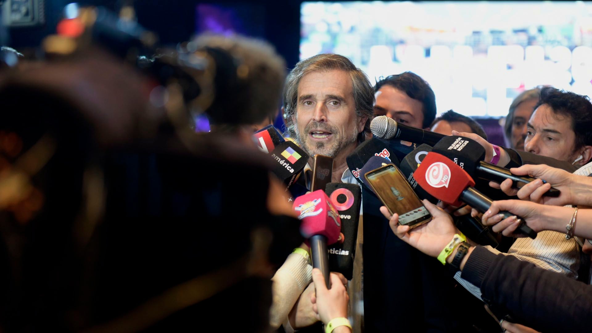 Alberto Benegas Lynch, candidato de La Libertad Avanza (Foto: Gustavo Gavotti)