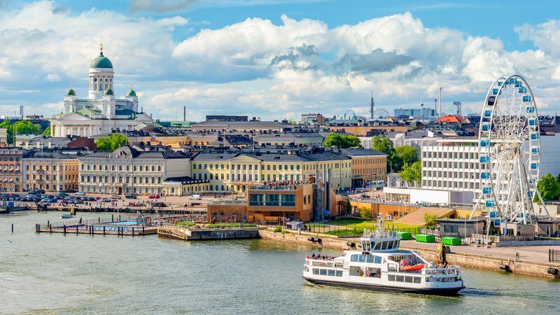 Helsinki, en Finlandia (Shutterstock).