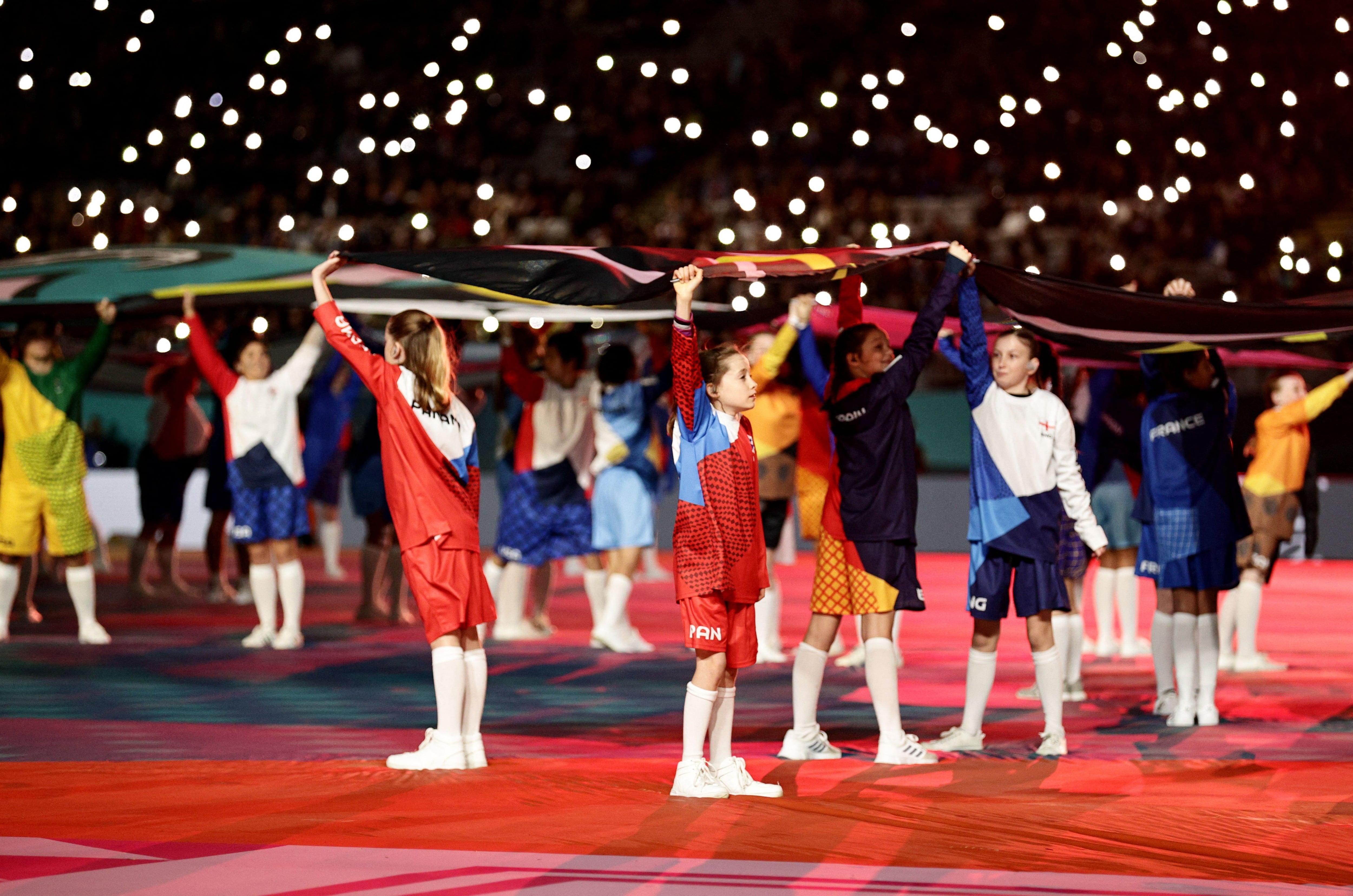 Una de las escenas de la ceremonia (Foto: Reuters/David Rowland)