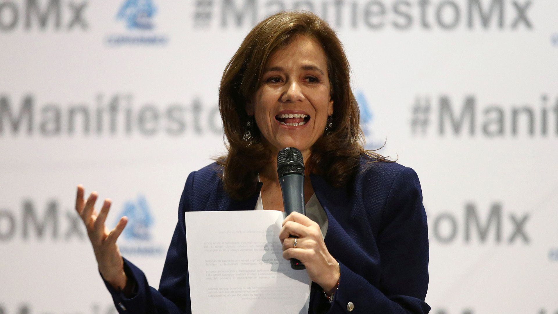 Margarita Zavala se lanzó contra Morena por críticas a SCJN (REUTERS/Edgard Garrido)