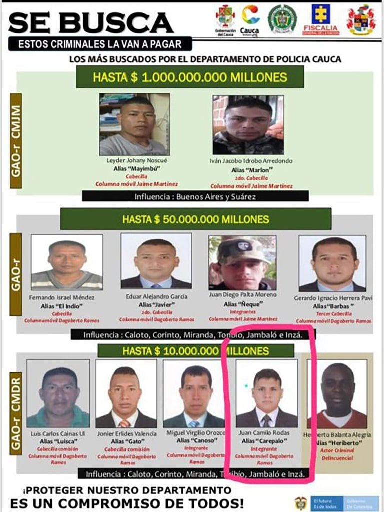 PorMisMaestros - Conflicto Interno Colombiano - Página 9 Mas-buscados-cauca-SF