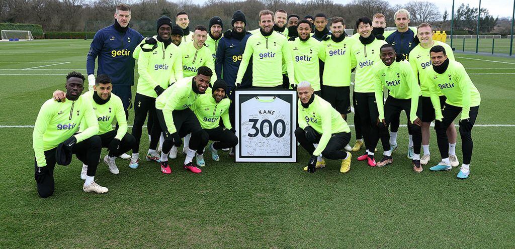 300 partidos de Harry Kane con la camiseta del Tottenham Hotspur