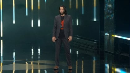 El actor protagonizó la presentación de Cyberpunk 2077 en la E3 2019.