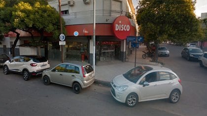 El suceso ocurrió en un supermercado Disco de la ciudad de Córdoba