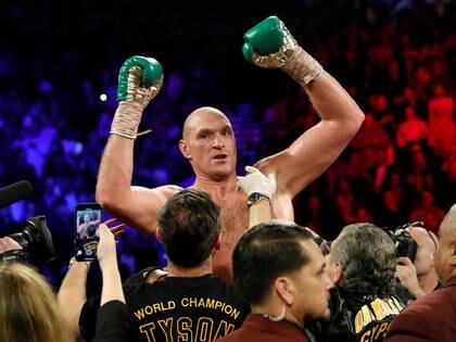 Tyson Fury, el actual campeón de los pesados podría ser el contrincante de Mike Tyson (Reuters)