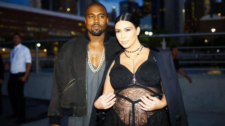 Kardashian fue criticada durante su primer embarazo