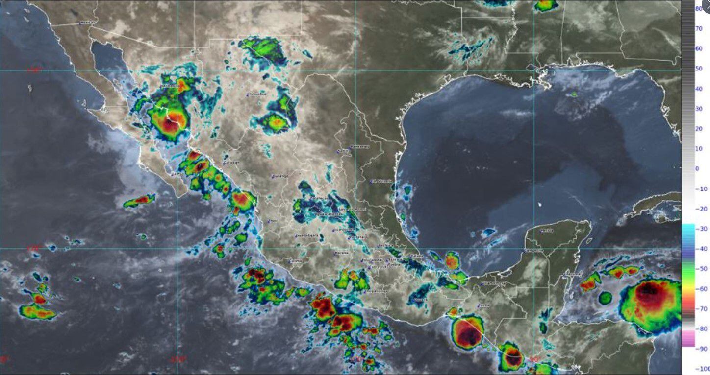 Clima en México para el 17 de agosto de 2022. Foto: Conagua Clima