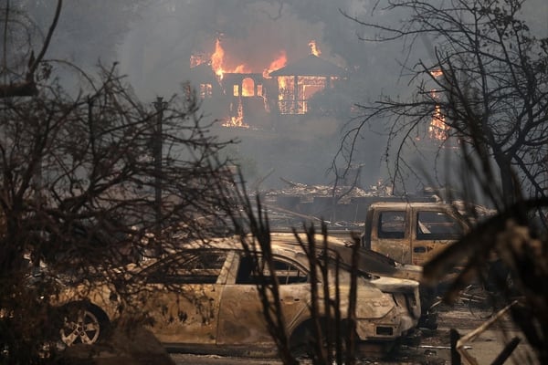Resultado de imagen para Estrellas de Hollywood afectados por incendio forestal de California