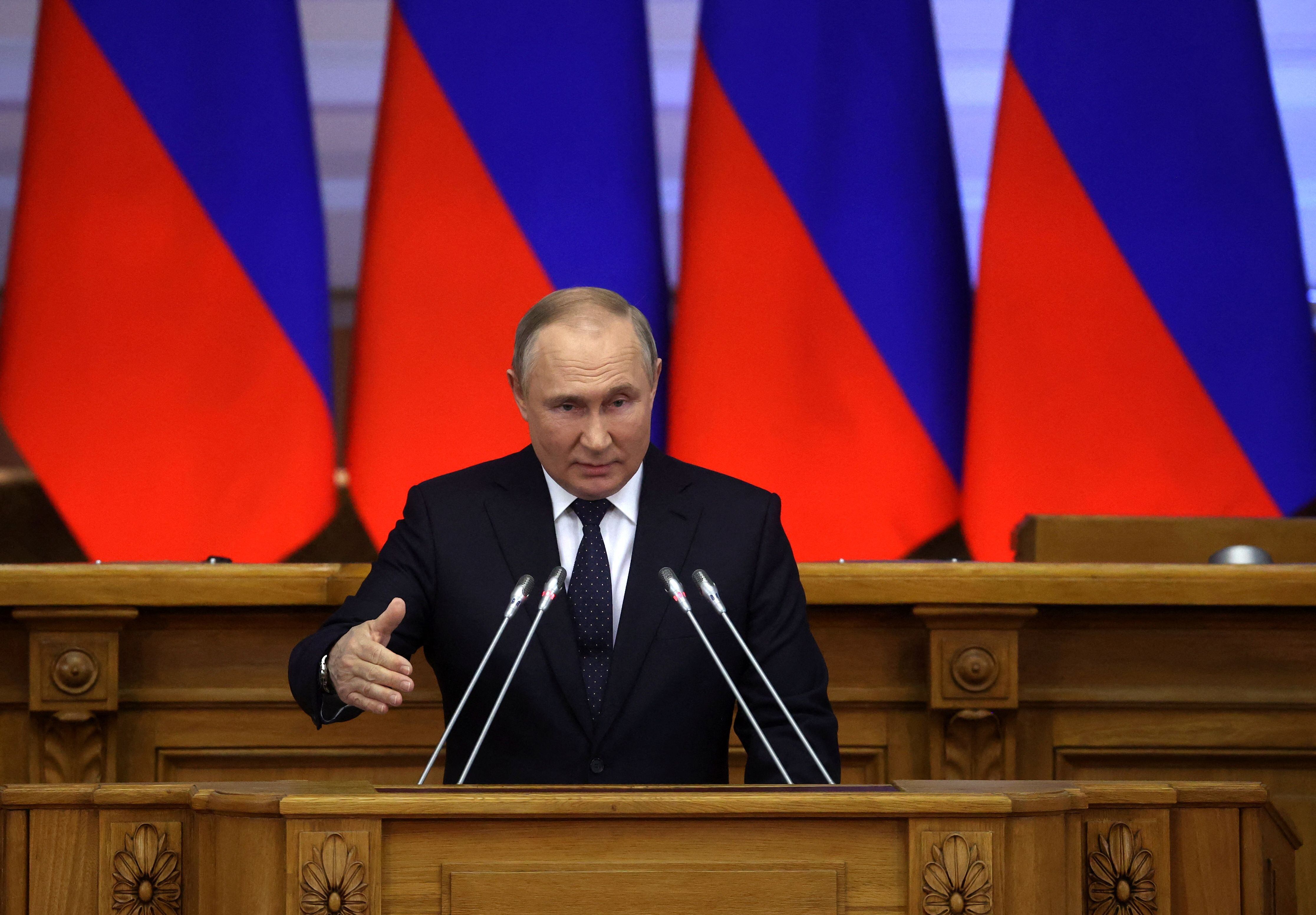 Vladimir Putin amenazó a los países que apoyan a Ucrania con “ataques  rápidos” usando “armas de las que nadie más puede presumir” - Infobae