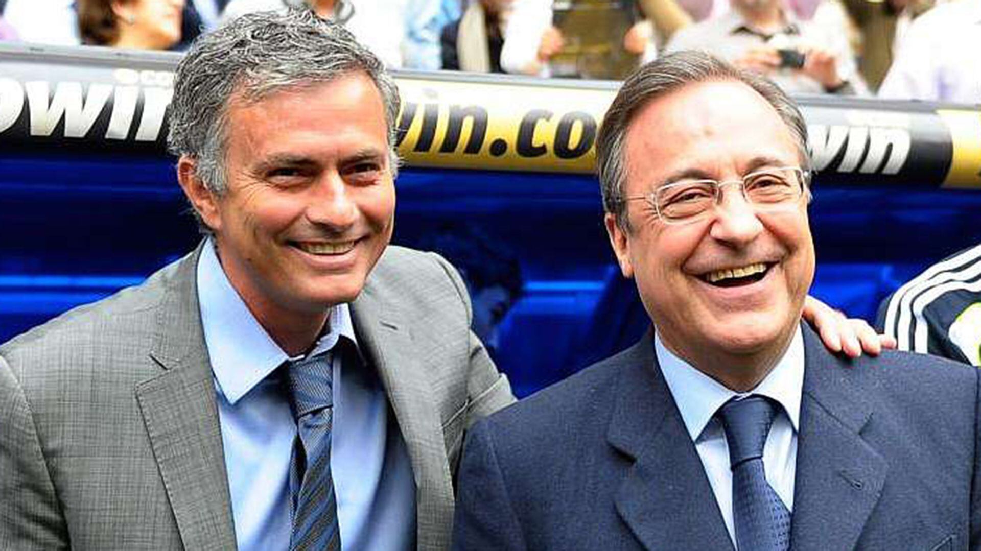 Florentino Pérez fue crítico con José Mourinho 