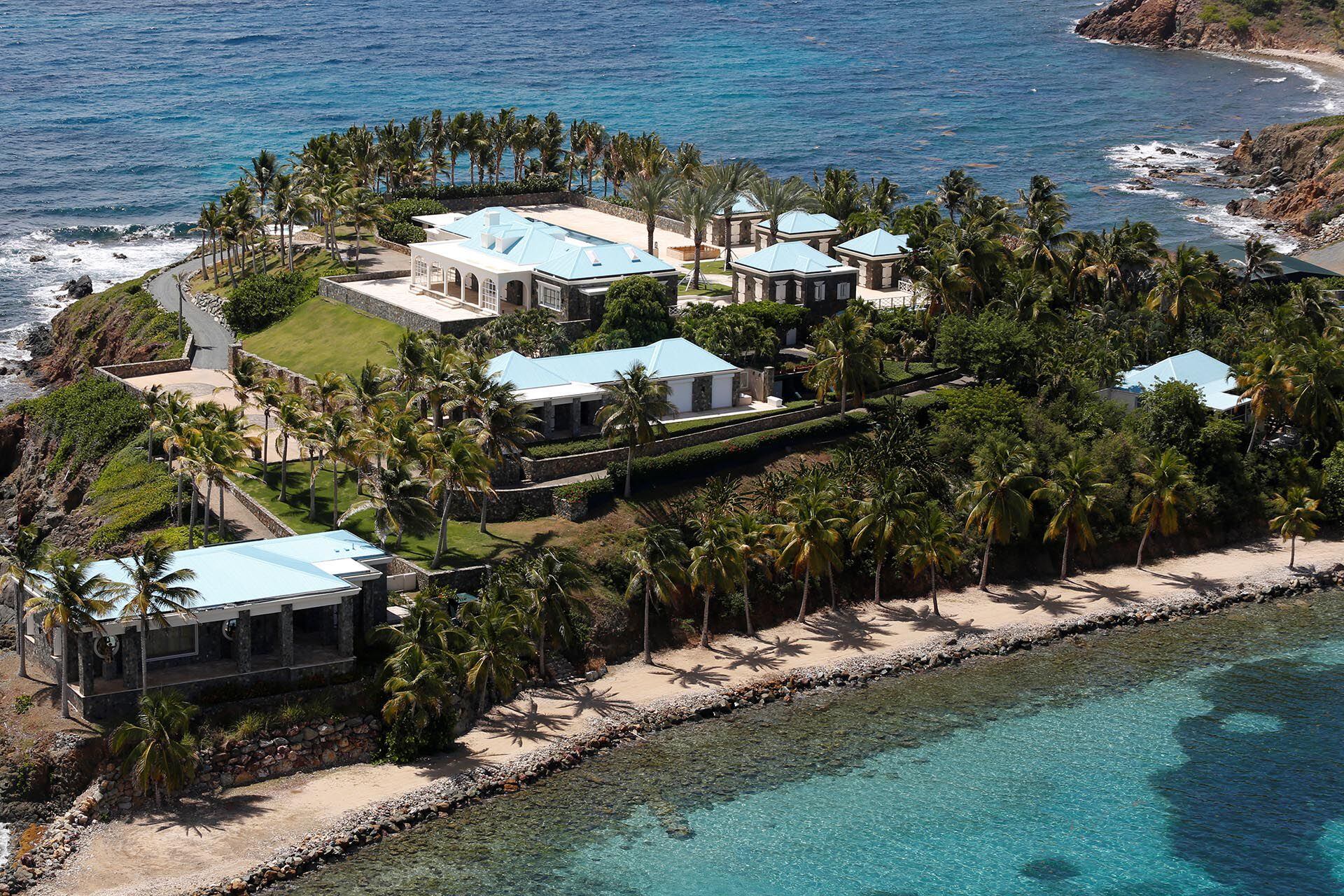 La isla privada de Epstein, donde supuestamente invitaba a ricos y famosos para sus fiestas sexuales