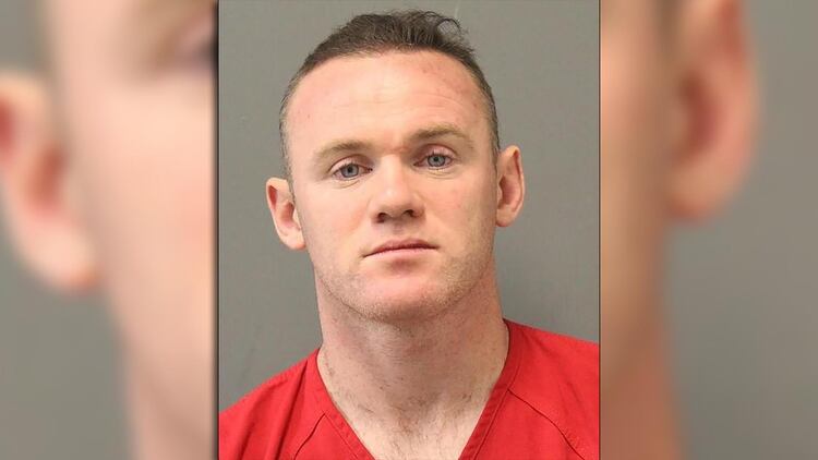 La imagen de Rooney detenido (AP)