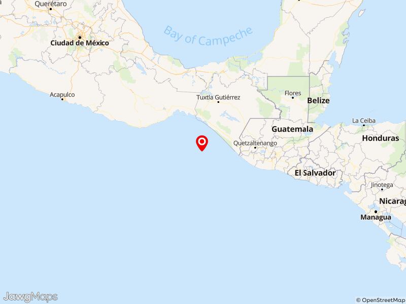 La información preliminar señala que el sismo ocurrió a las 12:48 hora local