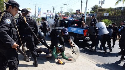 Las protestas de abril de 2018 fueron salvajemente reprimidas por el régimen de Daniel Ortega (Foto cortesía La Prensa)