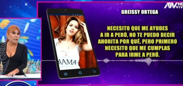 Greissy Ortega será ayudada por Magaly Medina. Magaly TV La Firme/ ATV