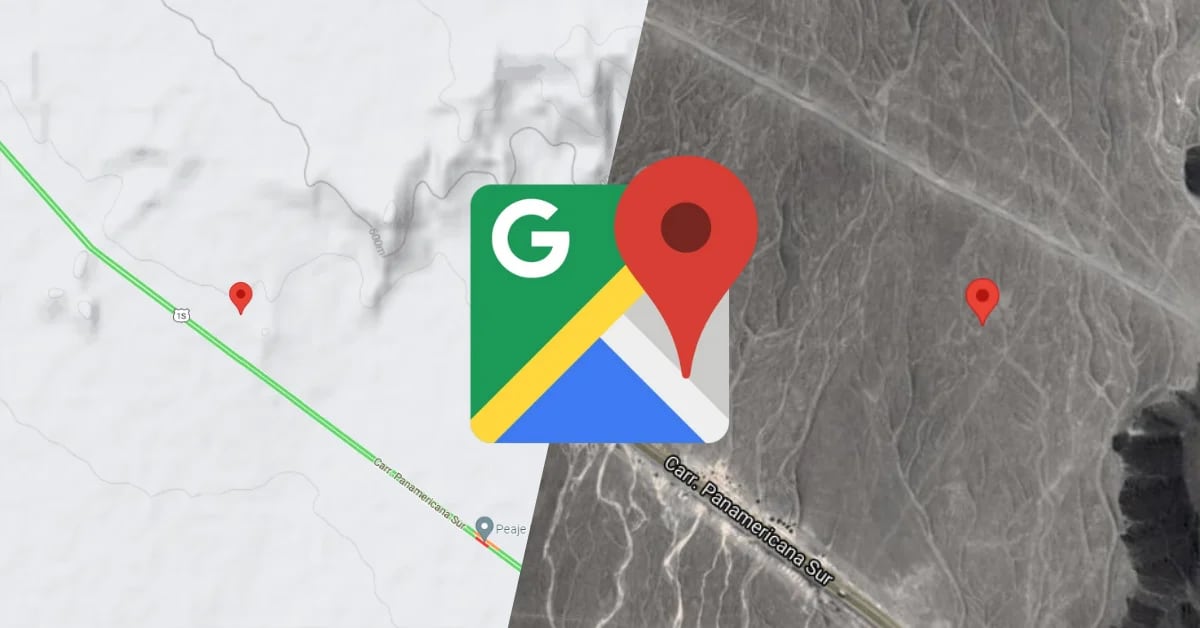 Google Maps: Was passiert, wenn Sie nach diesen Koordinaten auf der Nasca-Linie suchen?