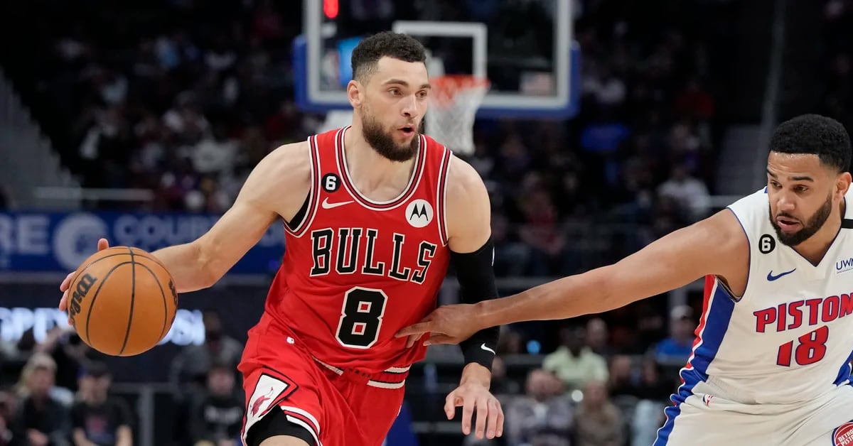 The Bulls beat Detroit 117-115 thanks to a clock stoppage error