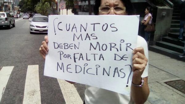 Cada vez más venezolanos mueren por la falta de medicinas