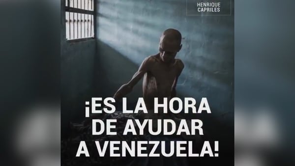 “Es la hora de ayudar a Venezuela”, ruega Capriles en el video que publicó en sus redes sociales
