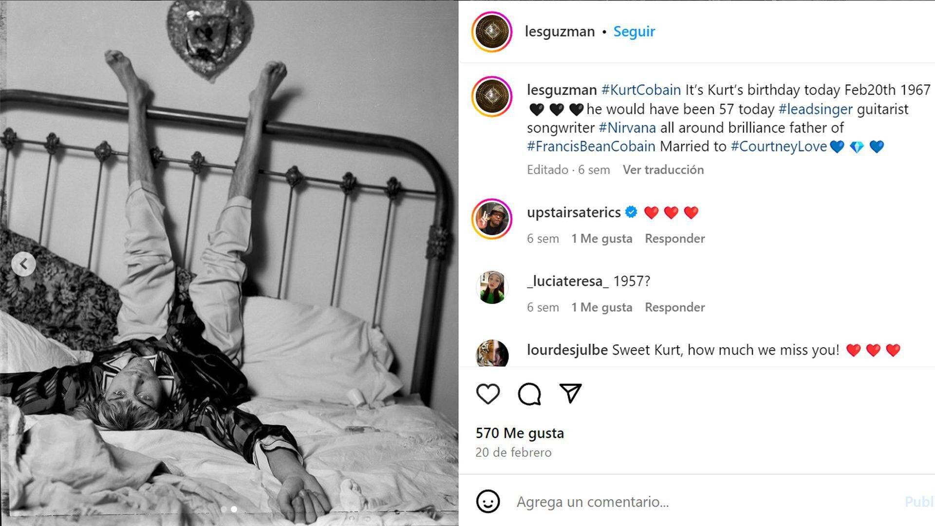 Kurt Cobain - Instagram