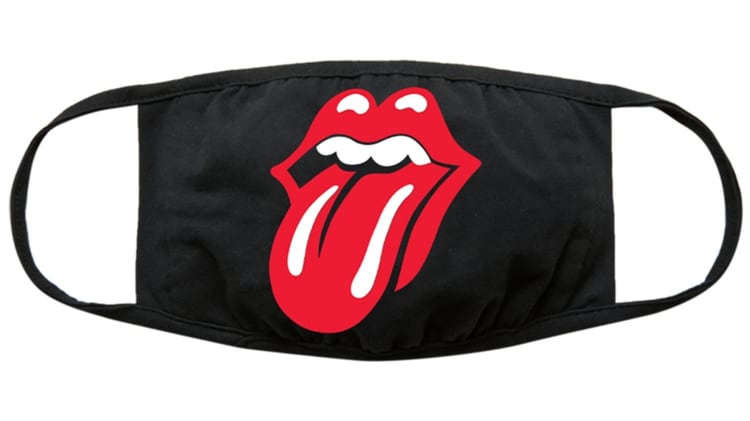 Barbijo solidario de los Rolling Stones - We've Got You Covered