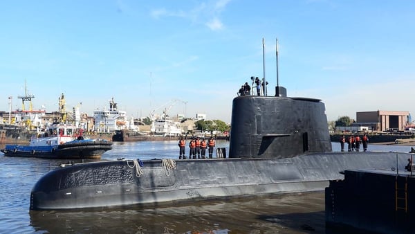 El submarino ARA San Juan (Reuters)