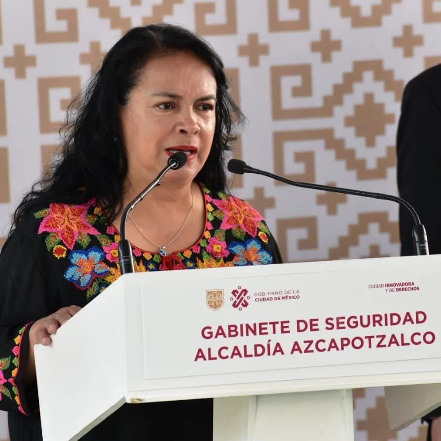 Margarita Saldaña es la actual alcaldesa de Azcapotzalco que busca ser reelegida. (@MargaretSaldana).