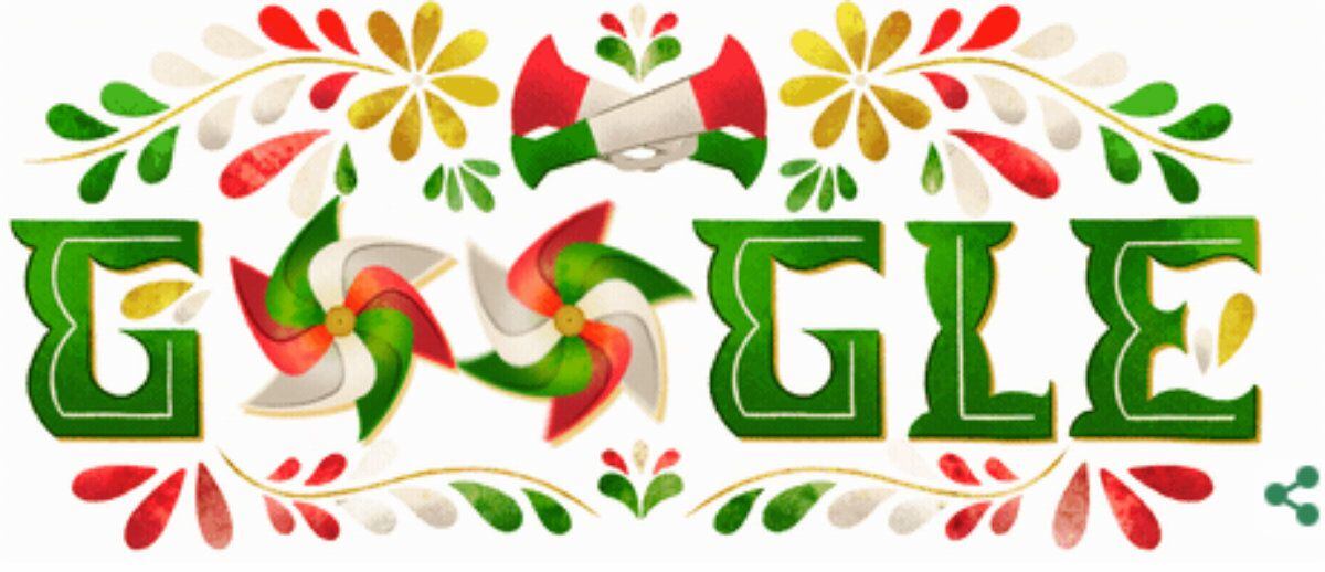 Google conmemora la Independencia de México desde 2005 (Foto: Google) 