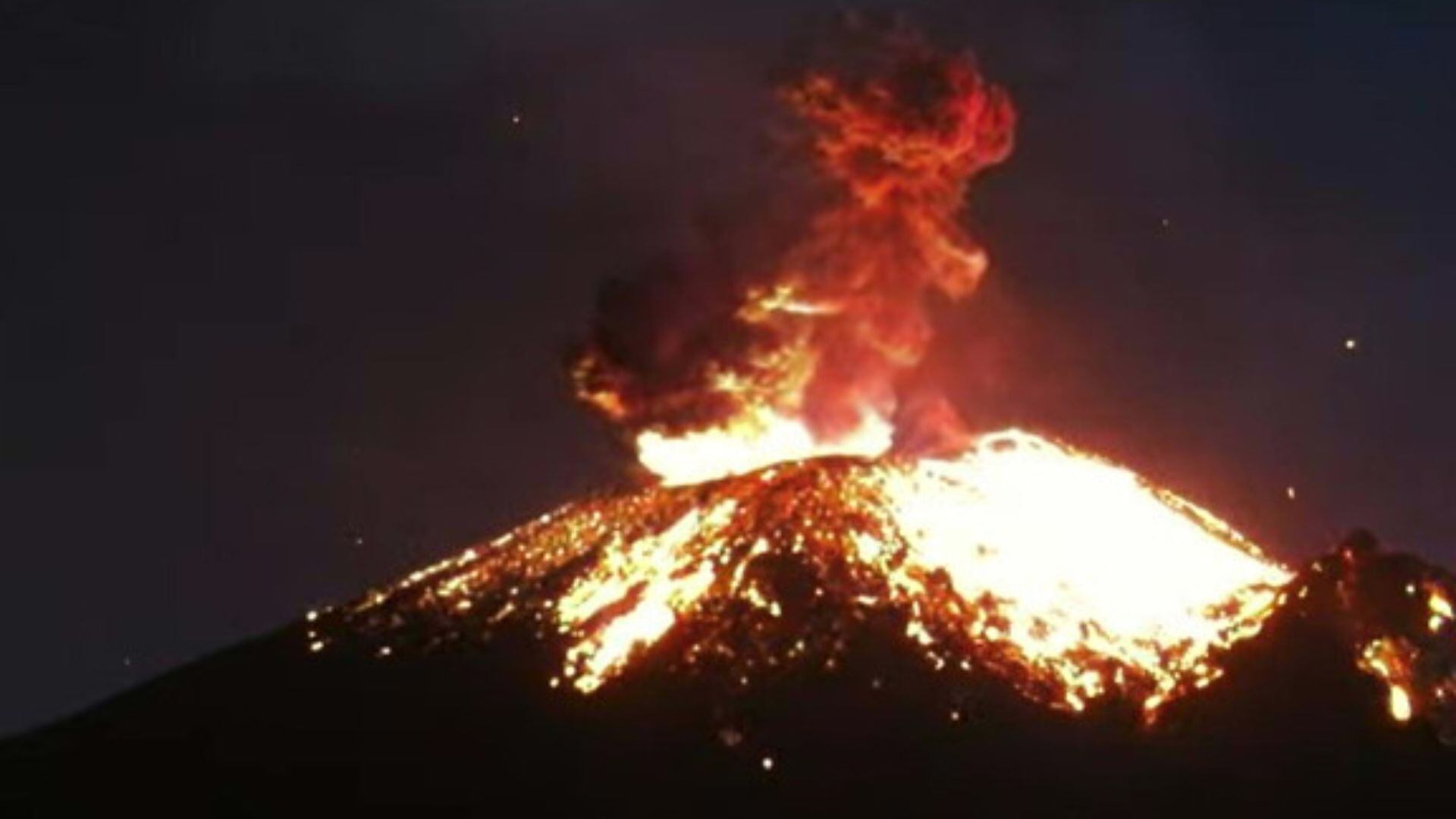 Erupsión, Popocatépetl, explosiones