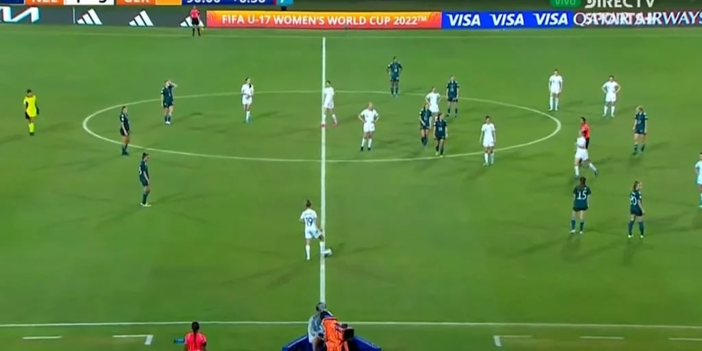 Extraño final en un partido del Mundial femenino Sub 17: la inédita protesta de las futbolistas por una decisión arbitral