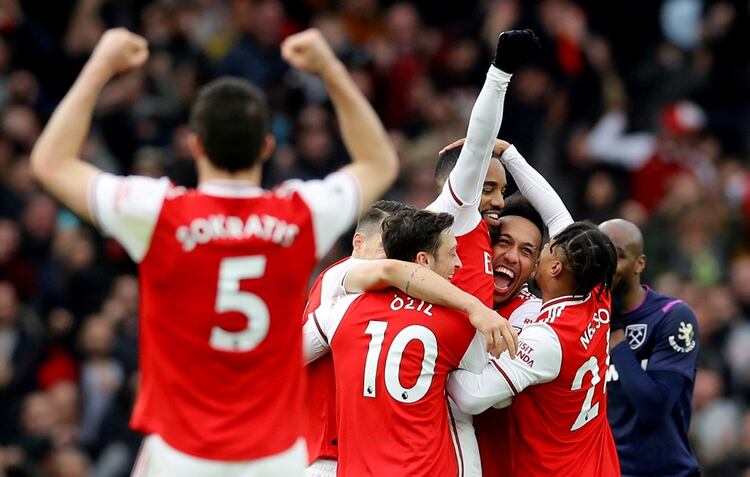 El Arsenal marcha noveno en la Premier League (Reuters)