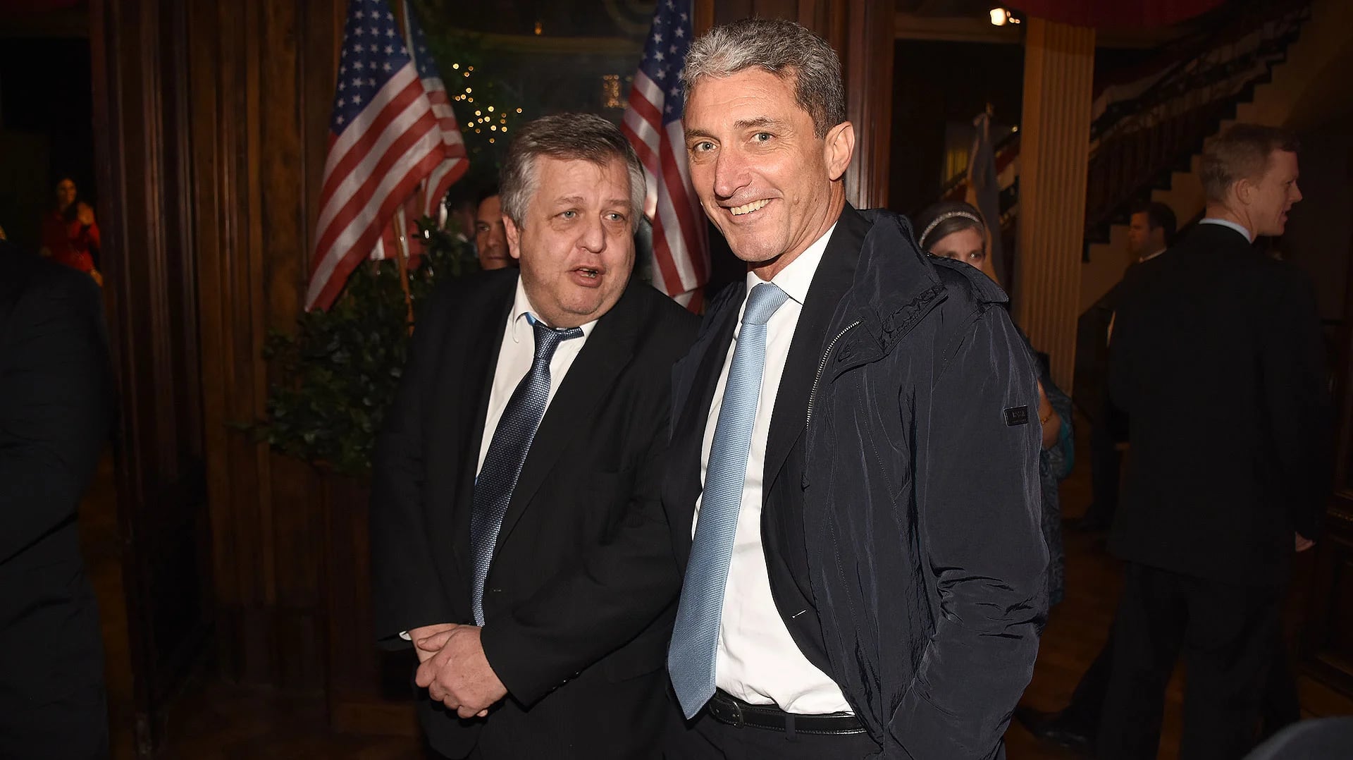 El fiscal Carlos Stornelli y José Scioli, presidente de la Fundación DAR