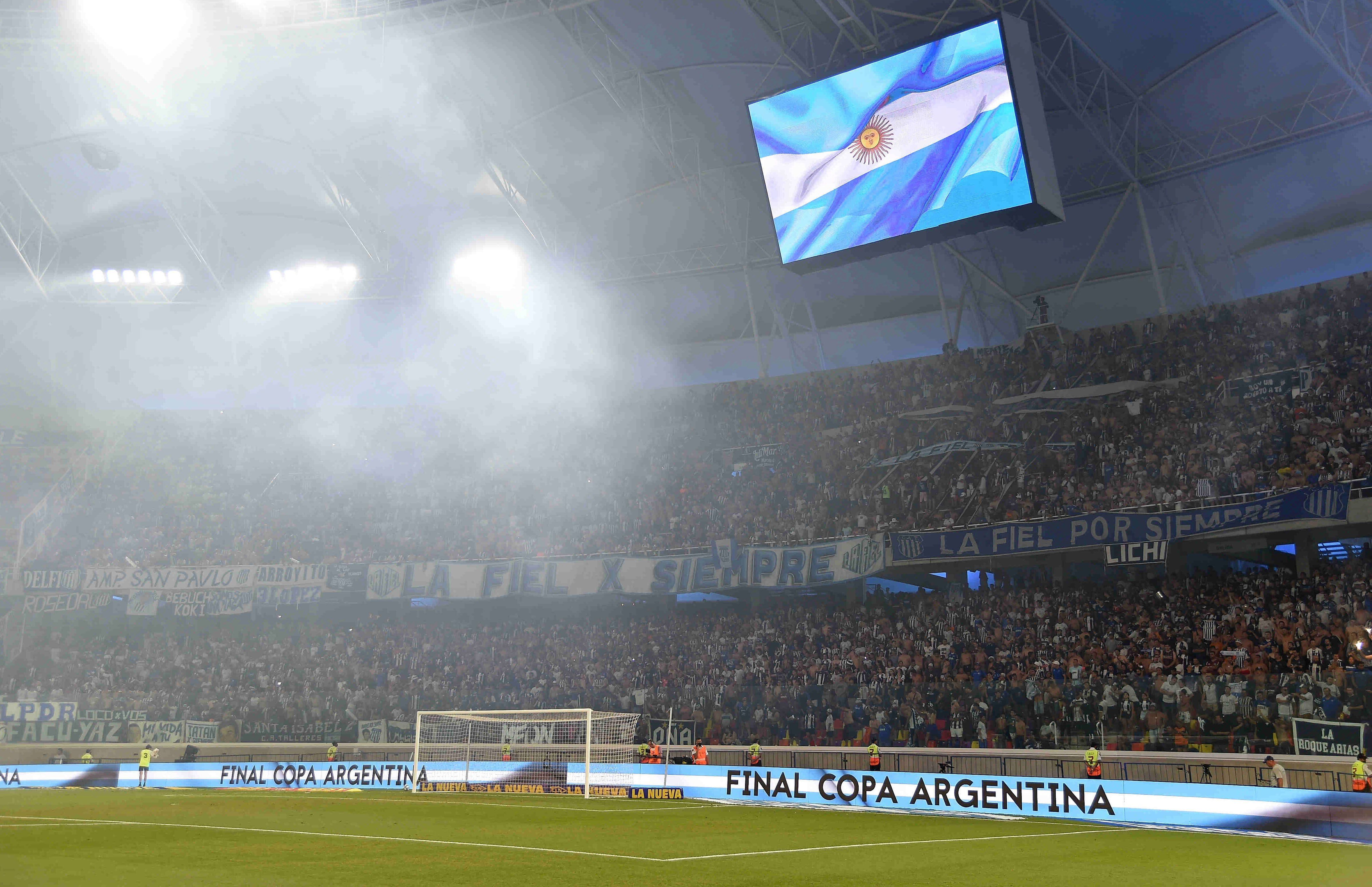 final de la Copa Argentina entre Boca Juniors-Talleres de Córdoba