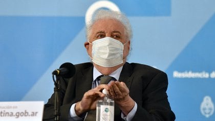 El ministro de Salud, Ginés González García (Franco Fafasuli)